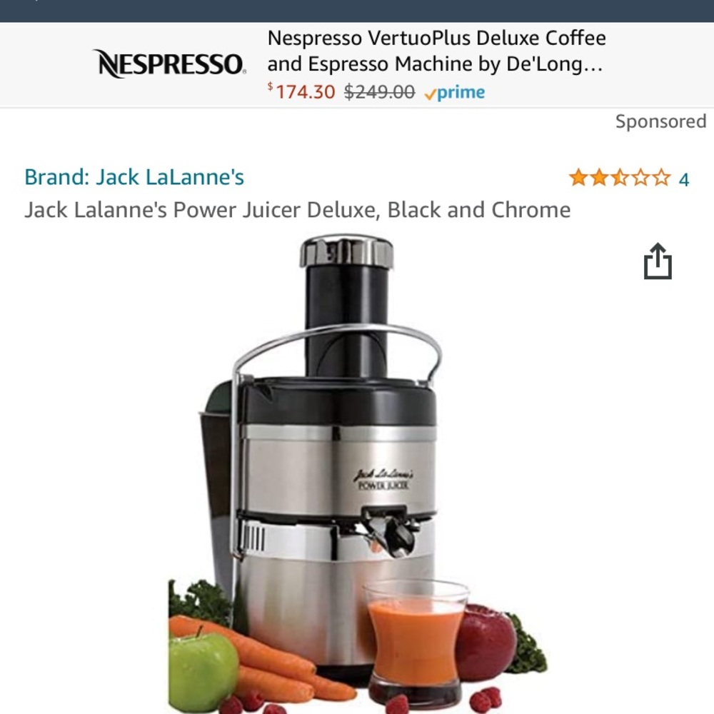 Jack La Lanne’s power juicer pro